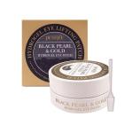 PETITFÉE - Black Pearl & Gold Hydrogel Eye Patch 60 PCS | Parches para Ojos